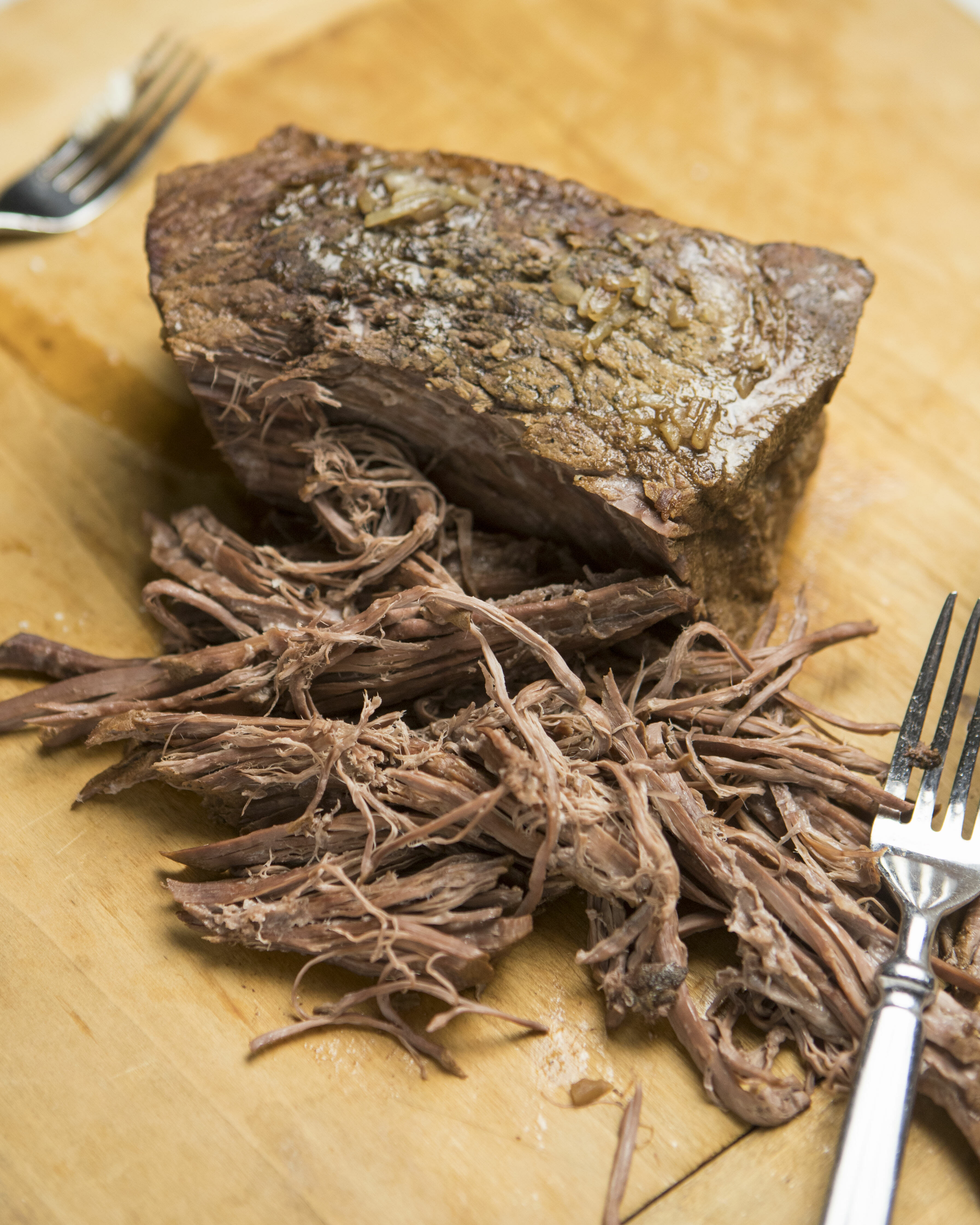 shredded french dip roast