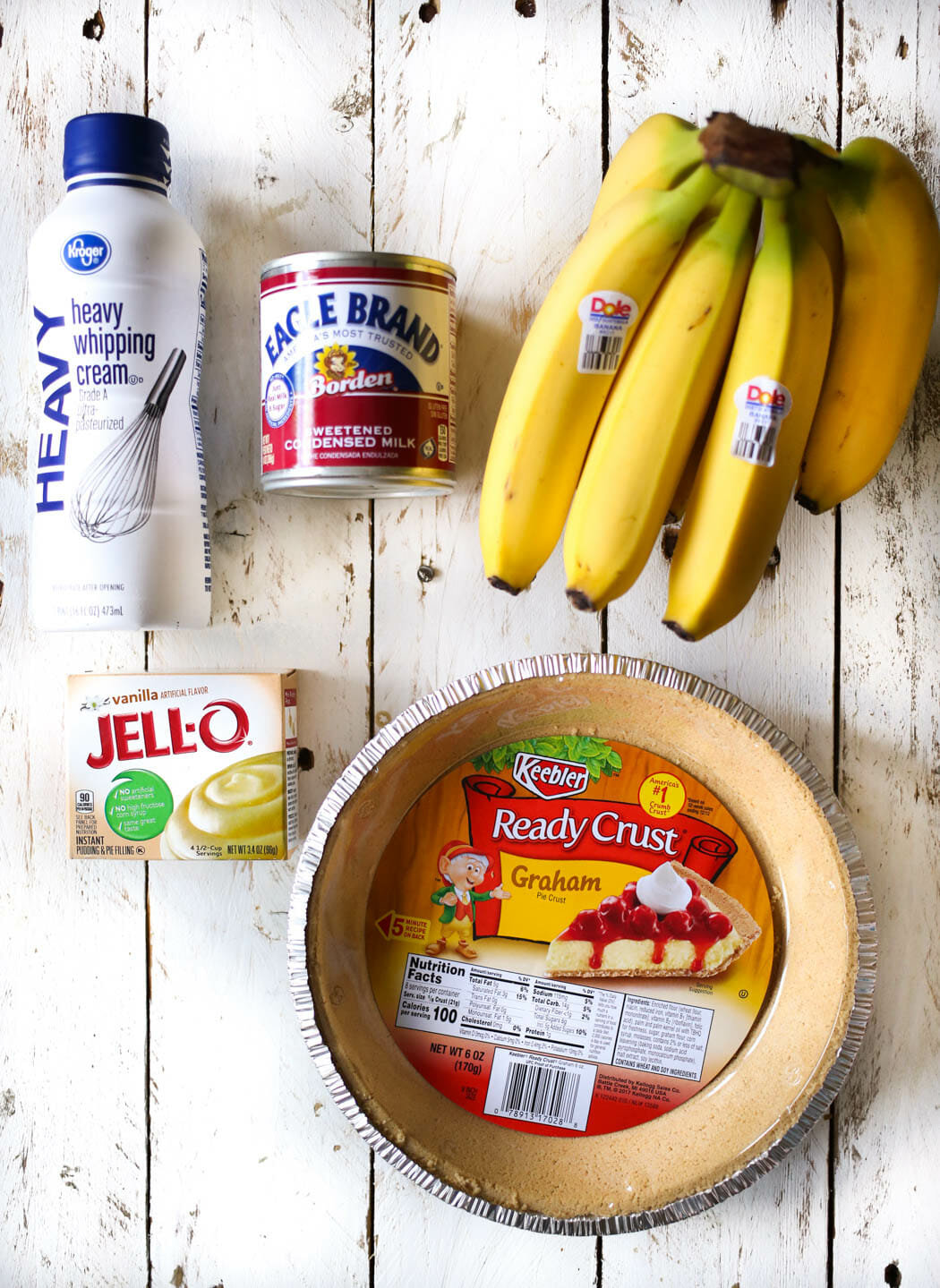 easiest best banana cream pie ingredients