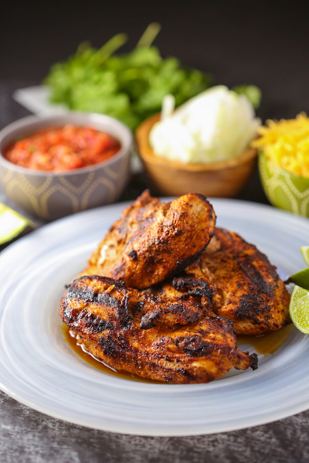 grilled taco chicken
