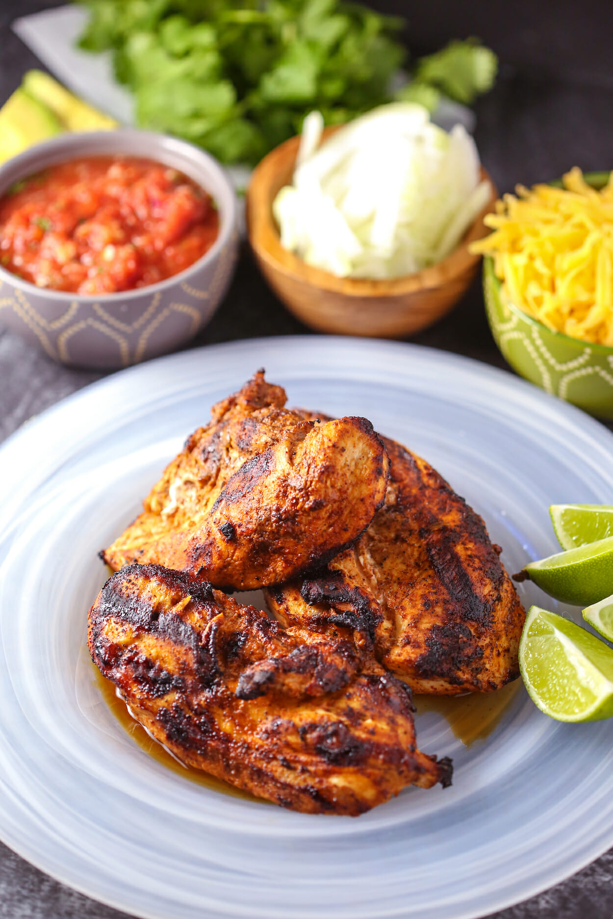 grilled taco chicken our best bites