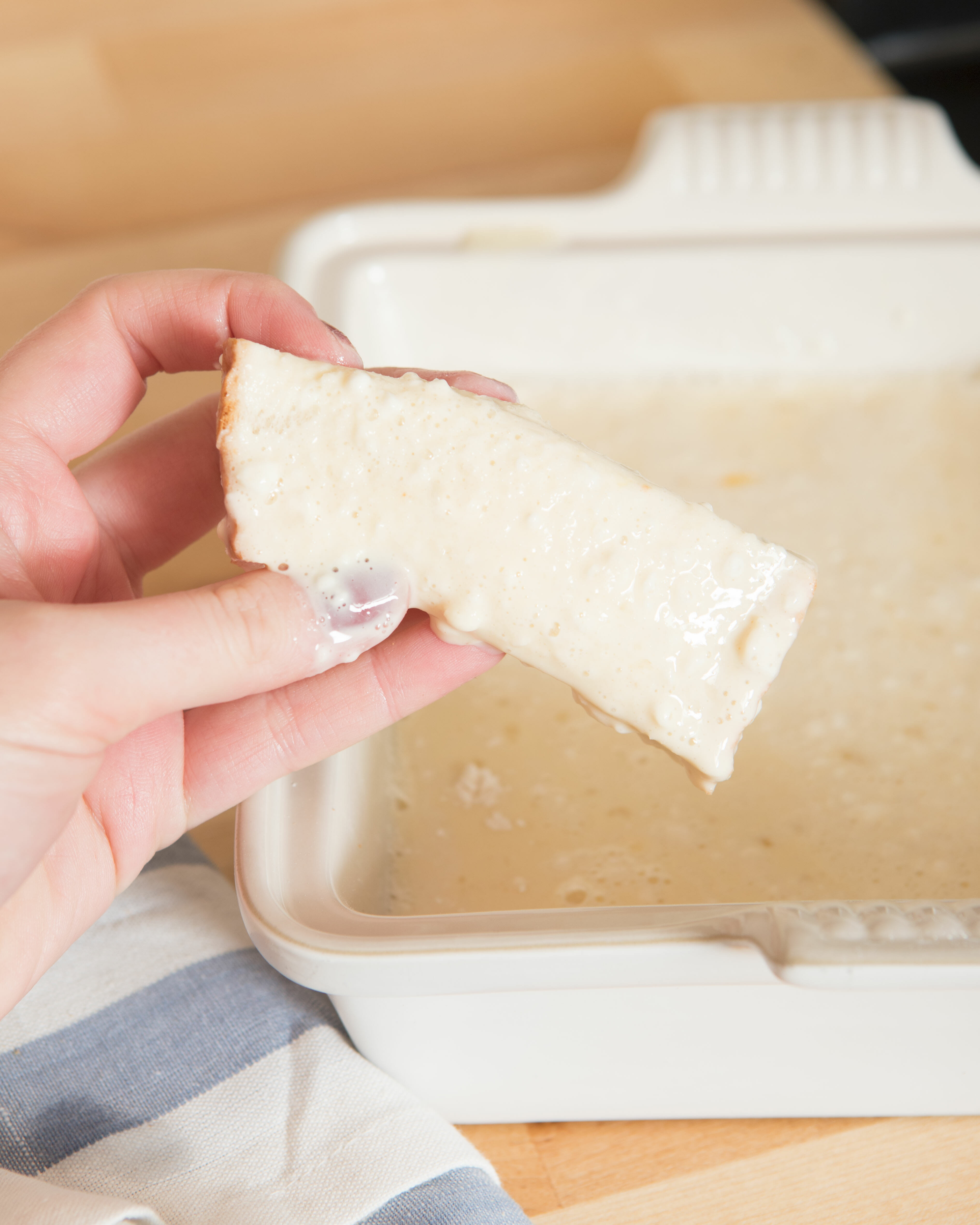 dipping french toast strip