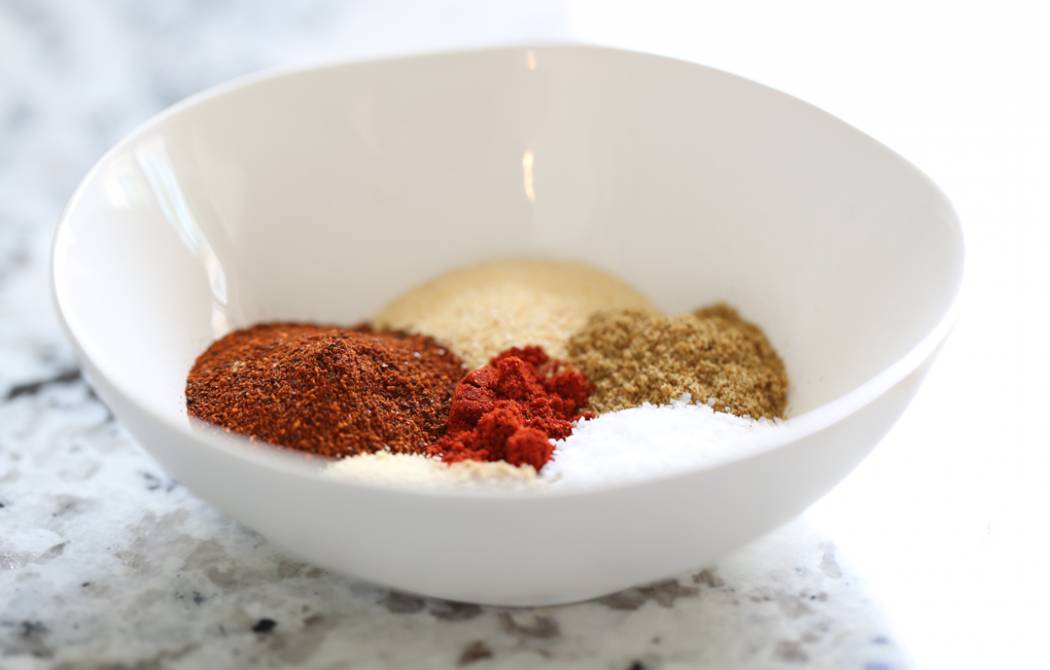 bowl full of spices
