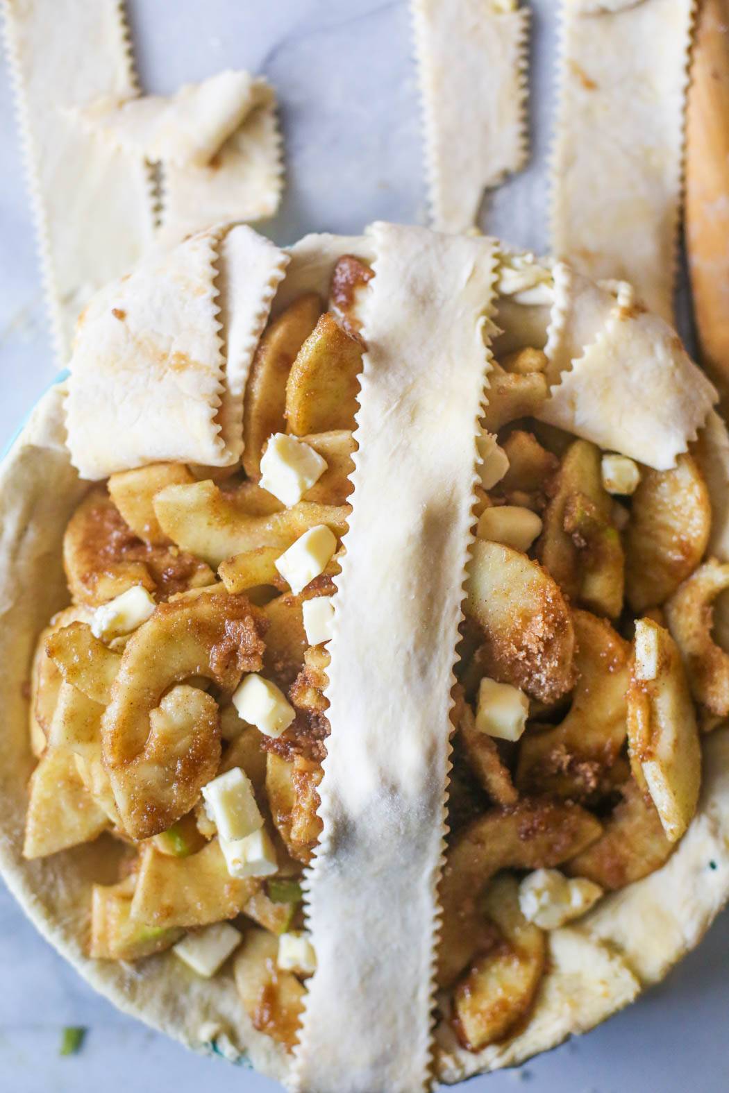 lattice top pie from our best bites