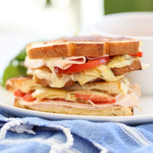 Turkey Artichoke Panini