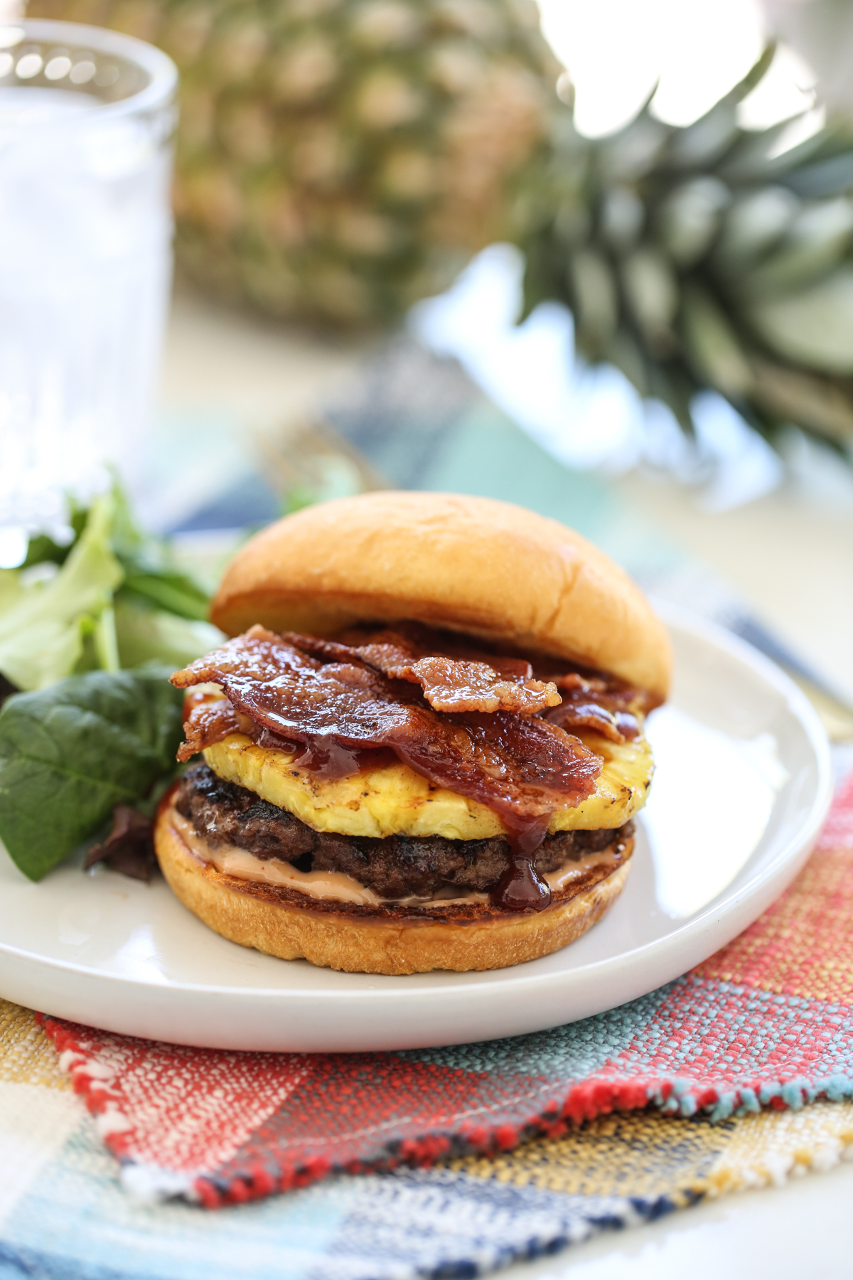 Pineapple Bacon Burger