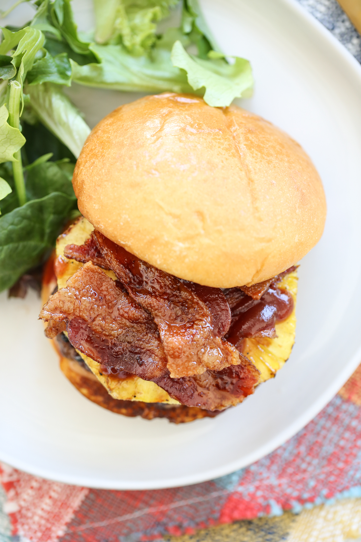 Pineapple Bacon Burger