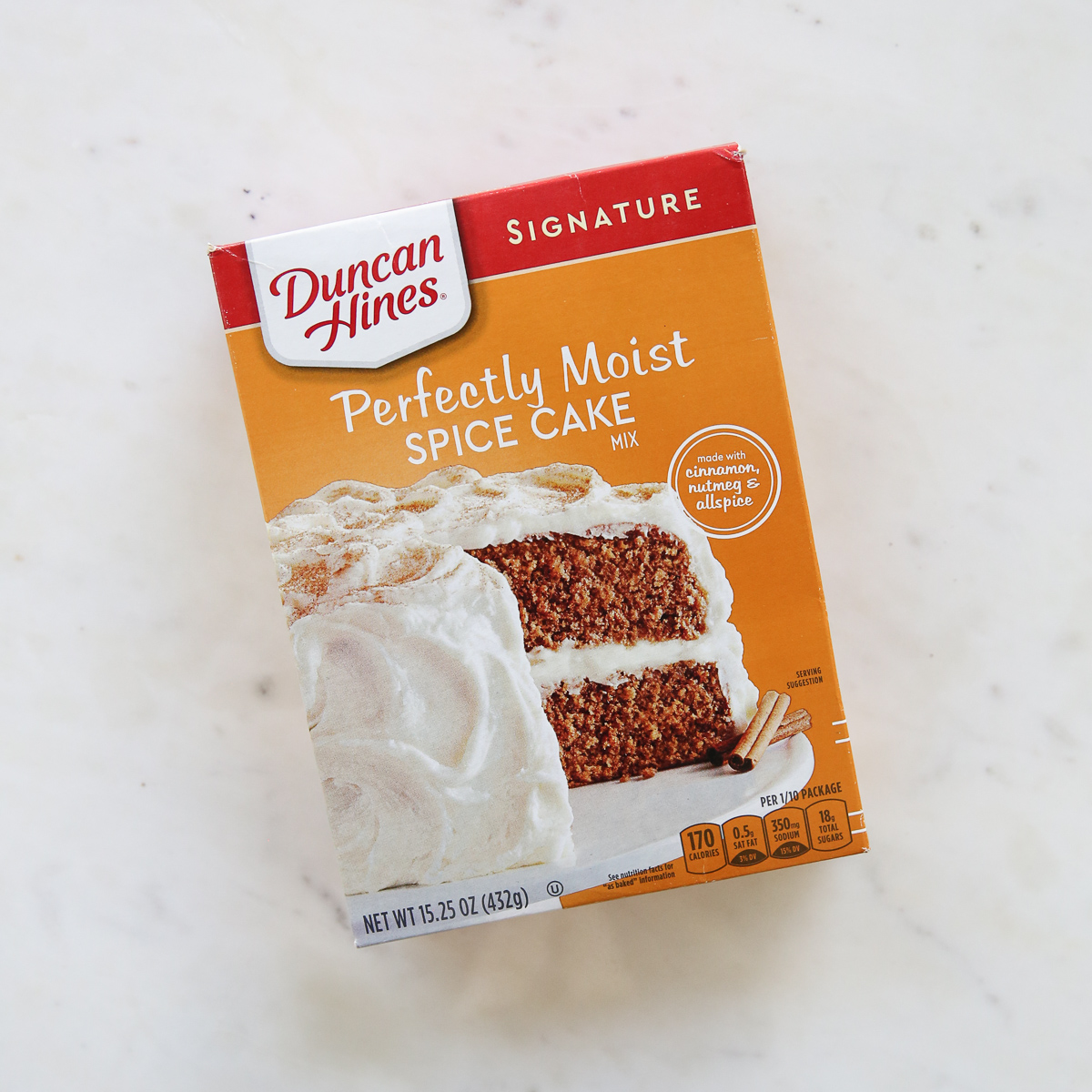duncan hines pumpkin spice cake mix
