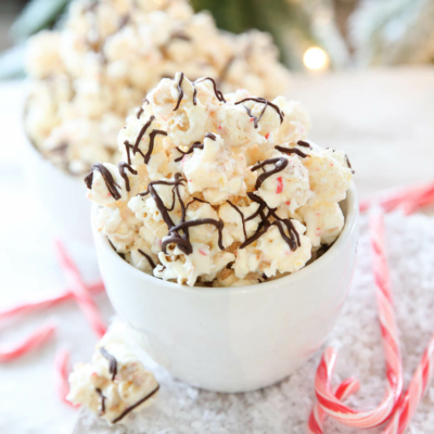 Best Holiday Treats Peppermint Bark Popcorn