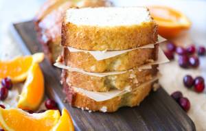 almond poppy seed bread from Our Best Bites