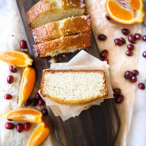 Almond poppyseed bread from Our Best Bites