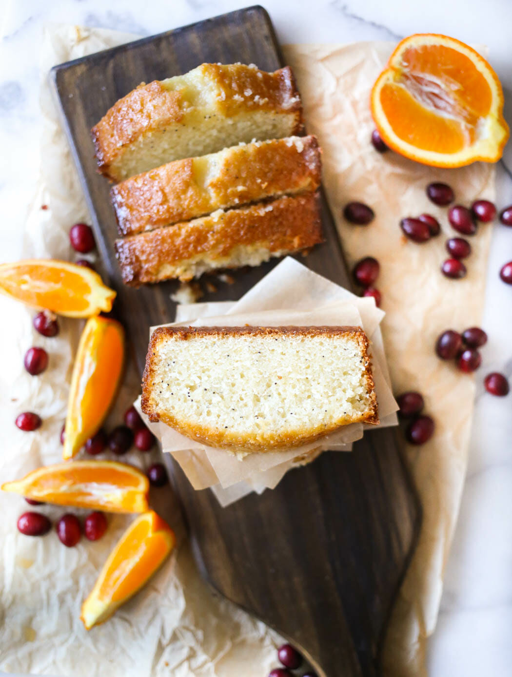 Almond poppyseed bread from Our Best Bites