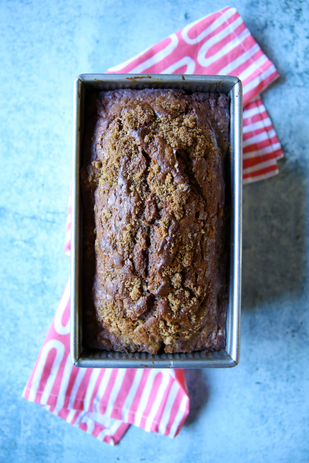 chocolate swirled banana bread