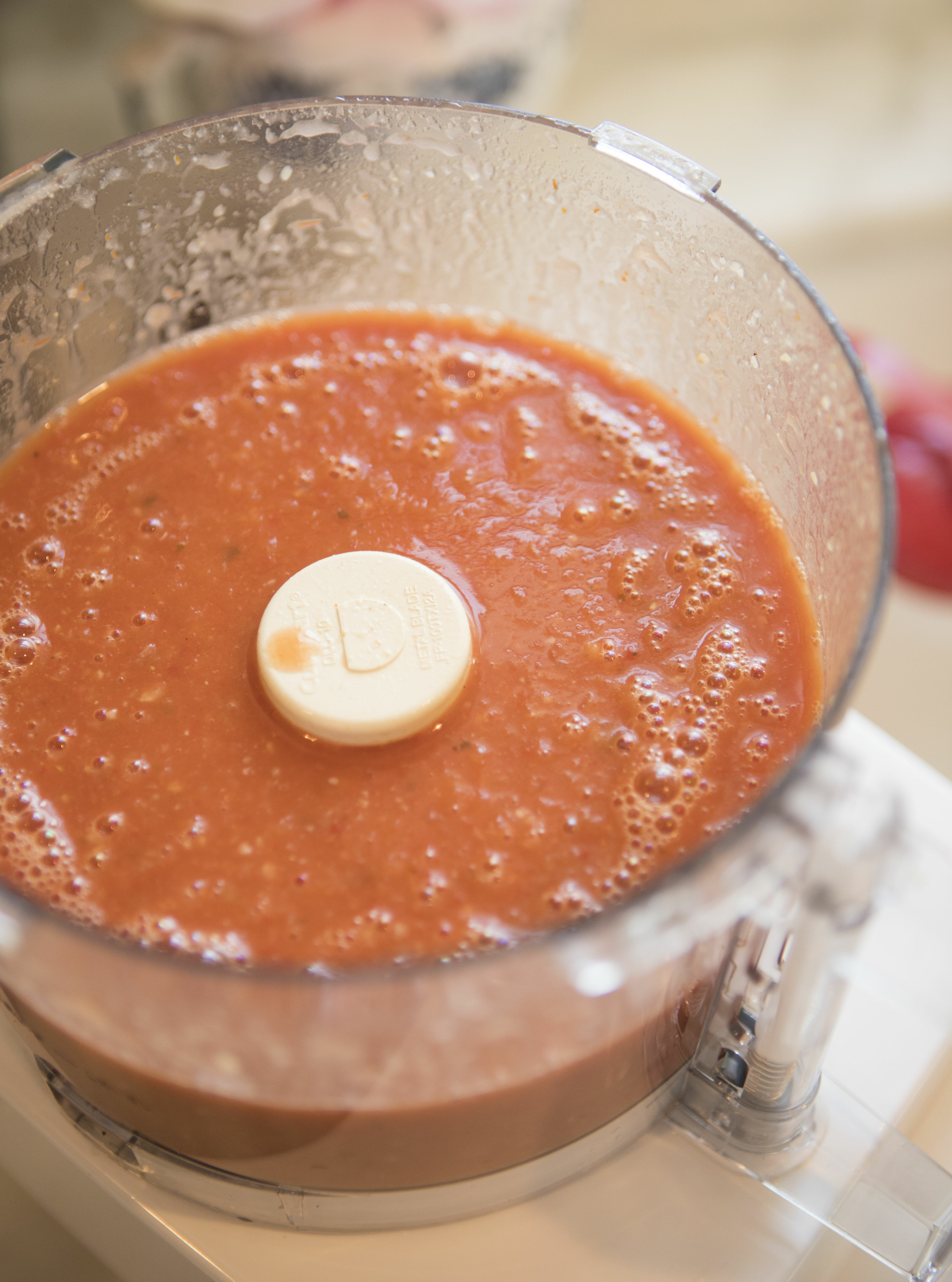 blended chicken cacciatore sauce