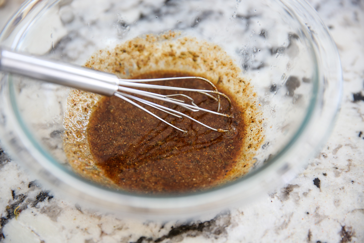 marinade in bowl