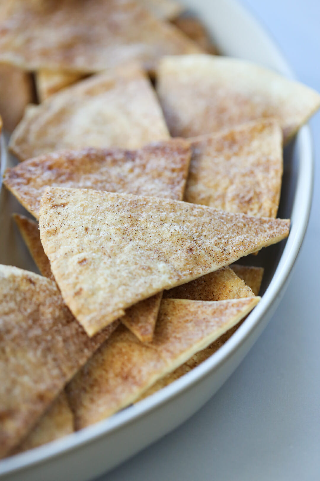 baked cinnamon chips