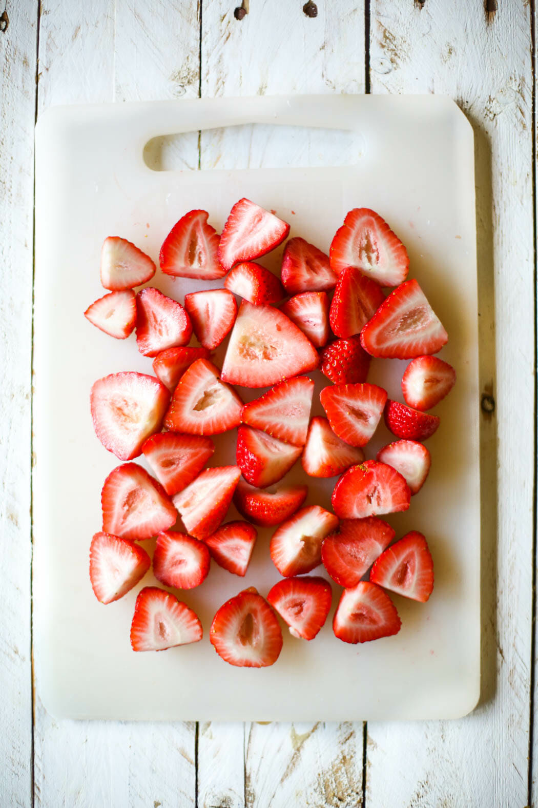 Sliced strawberries 1