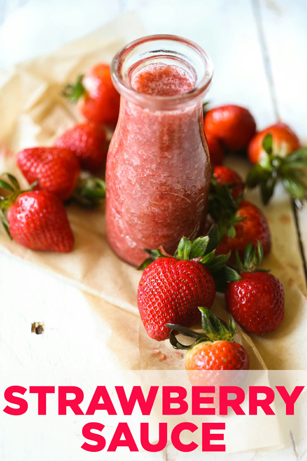 Strawberry sauce from Our Best Bites