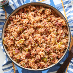 pan of jambalaya