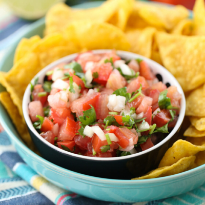 Pico de Gallo in a bowl
