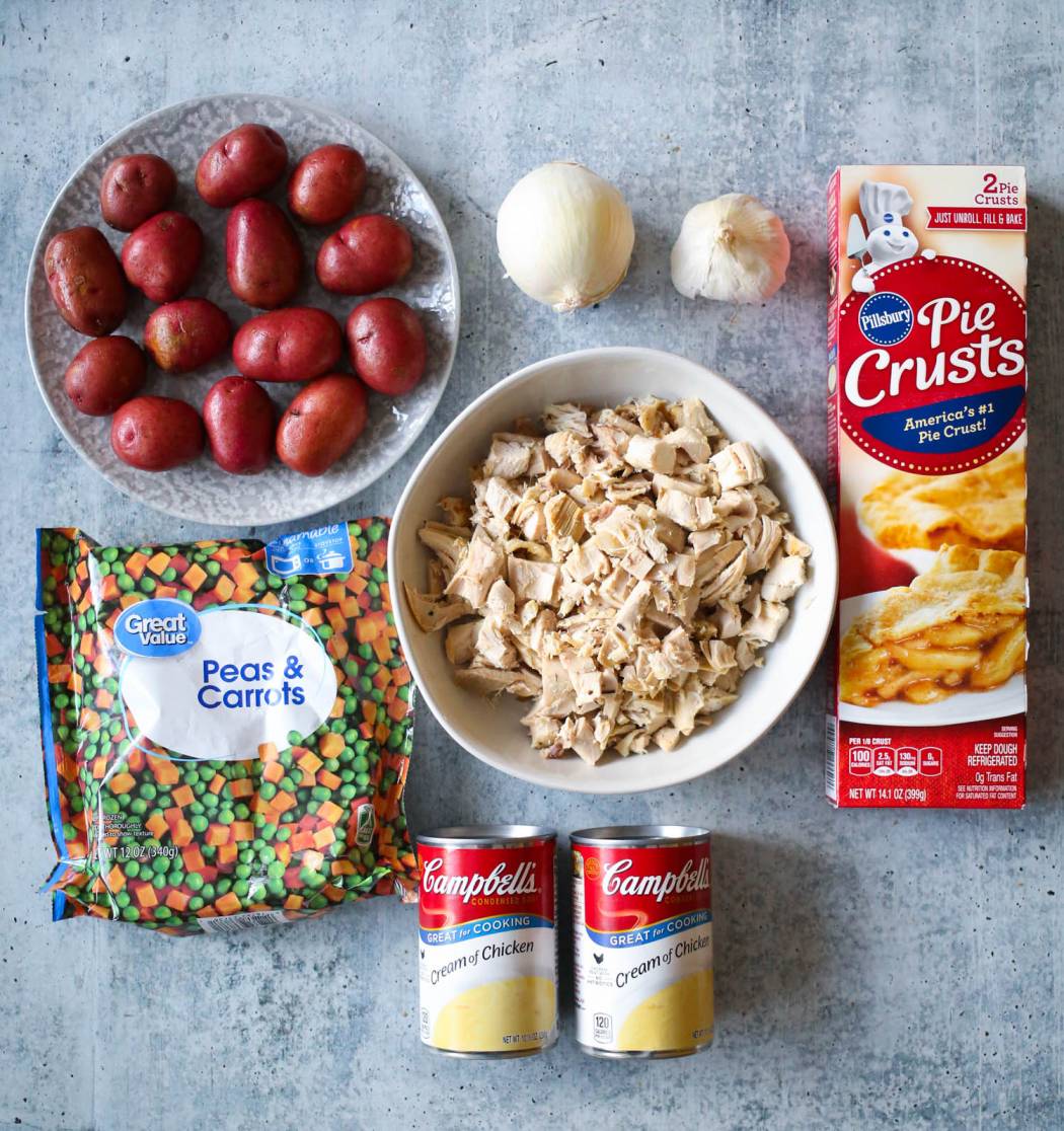 chicken pot pie ingredients