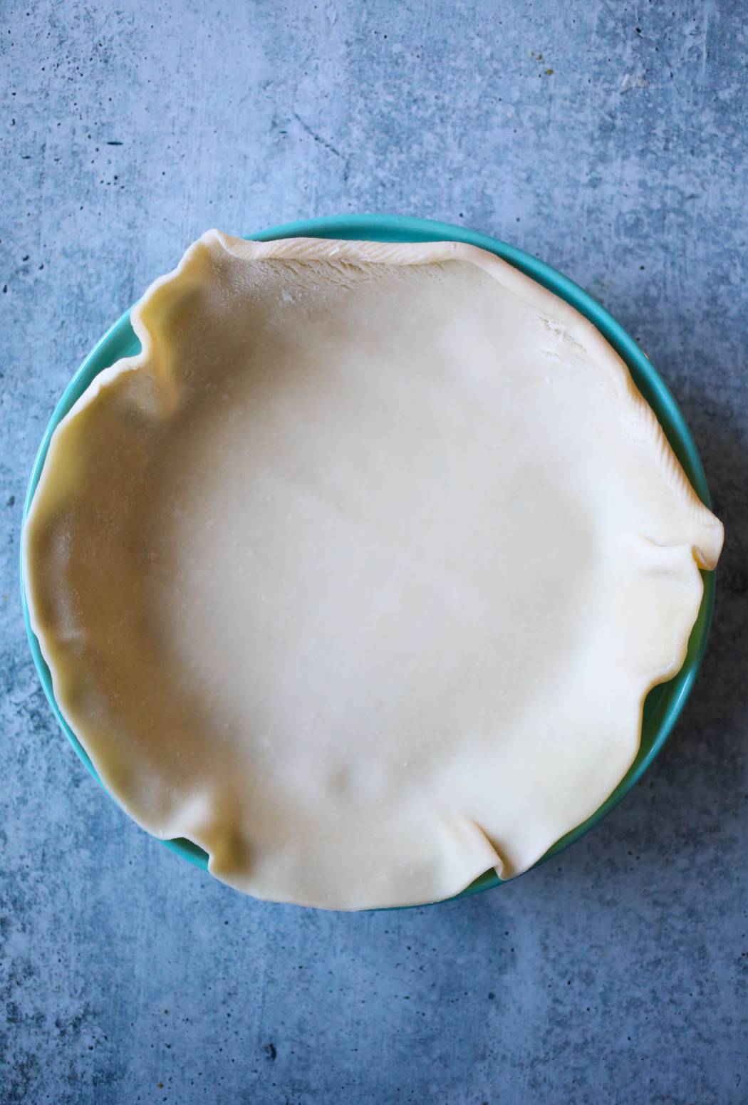 pie crust in pie plate