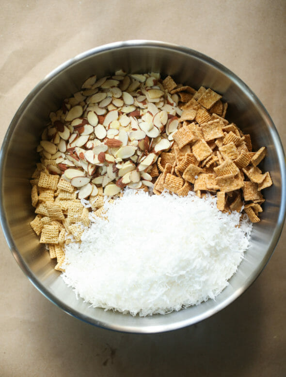 Chewy Almond Coconut Chex Mix-2