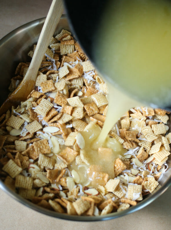 Chewy Almond Coconut Chex Mix-4