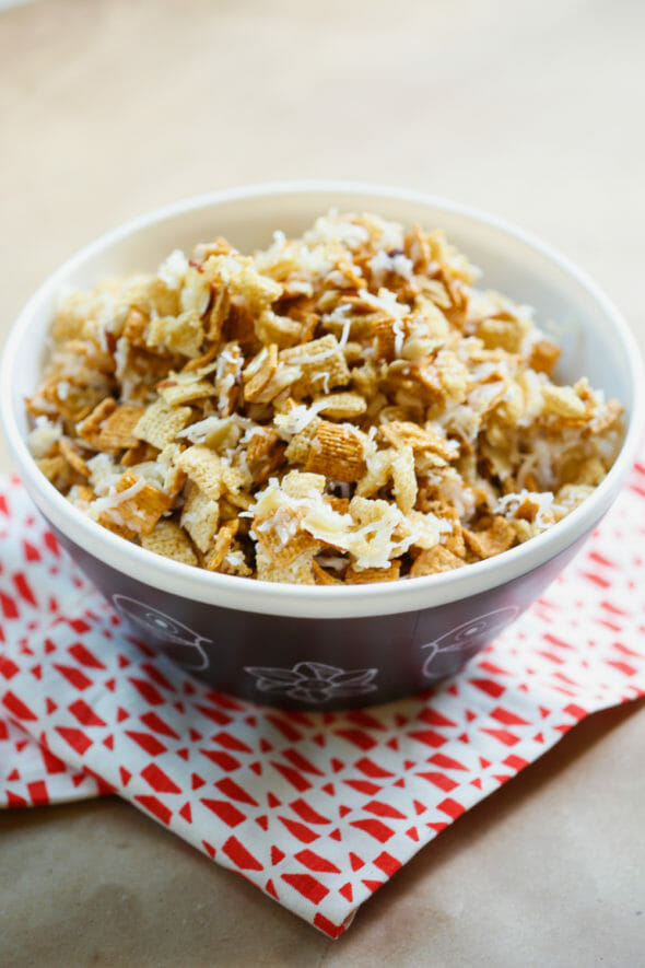 Chewy Almond Coconut Chex Mix-7 copy