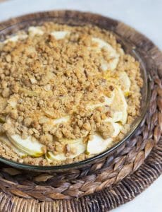 Crumb Topped Apple Pie from Our Best Bites