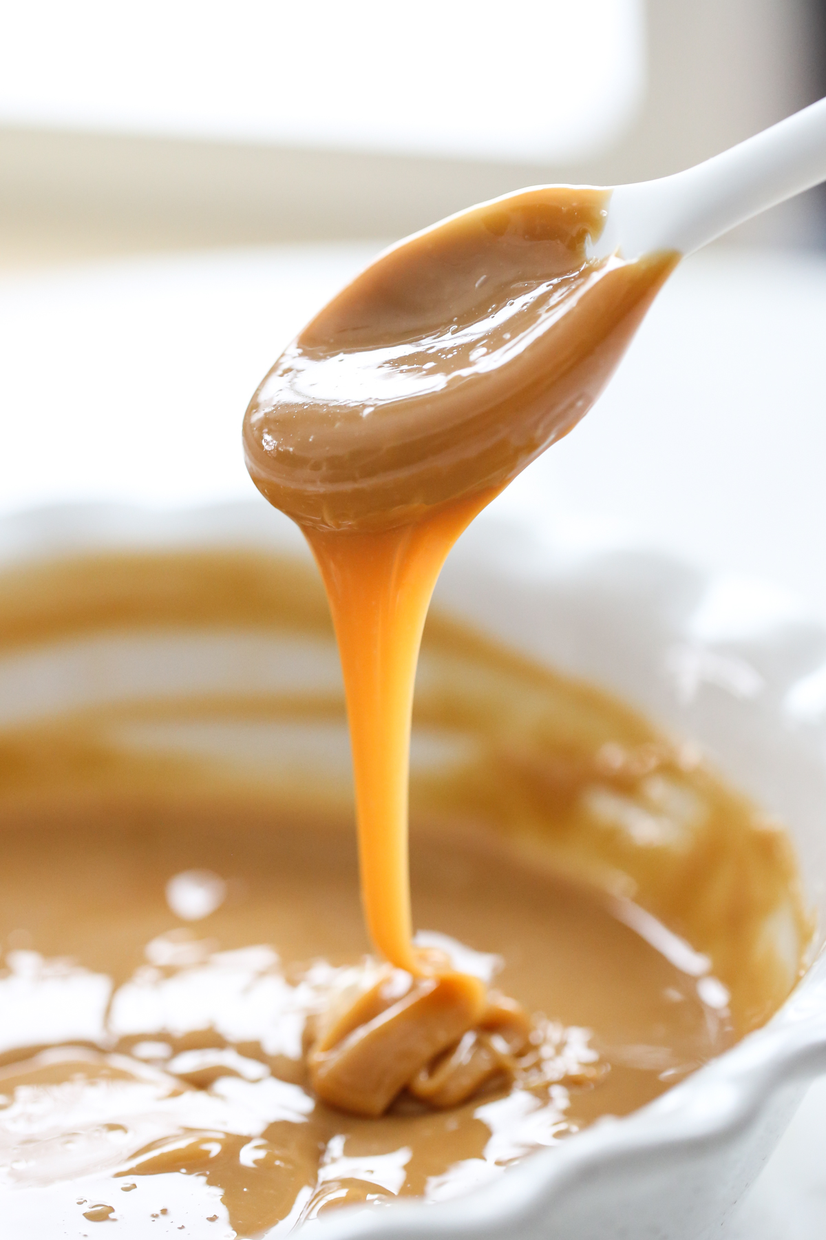 drizzling Dulce de Leche
