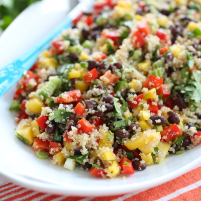quinoa salad with black beans
