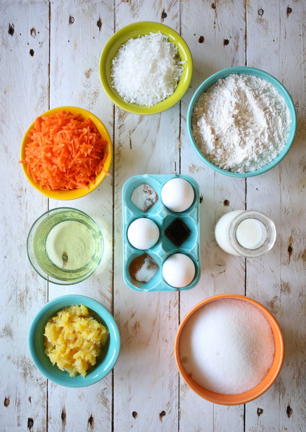 ingredients for carrot cake supreme from our best bites
