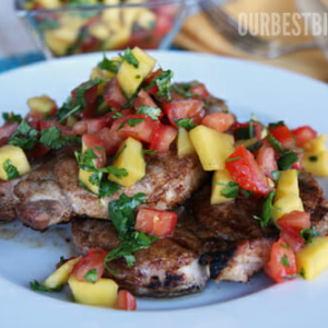Caribbean Pork Chops