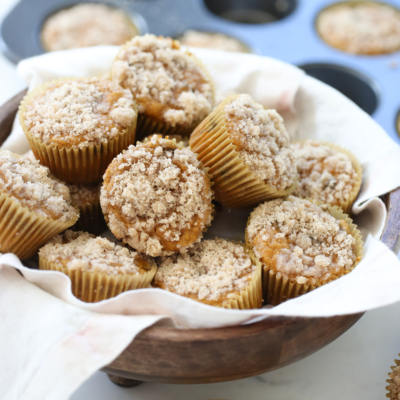 muffins in a basket