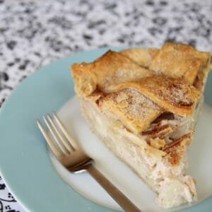 Creamy Pear Pie from Our Best Bites