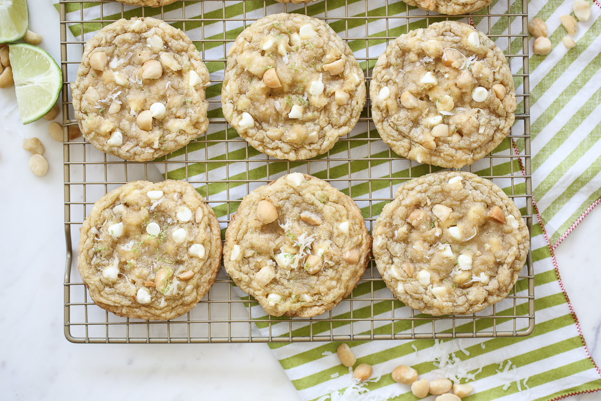 cookies on a cooling rack