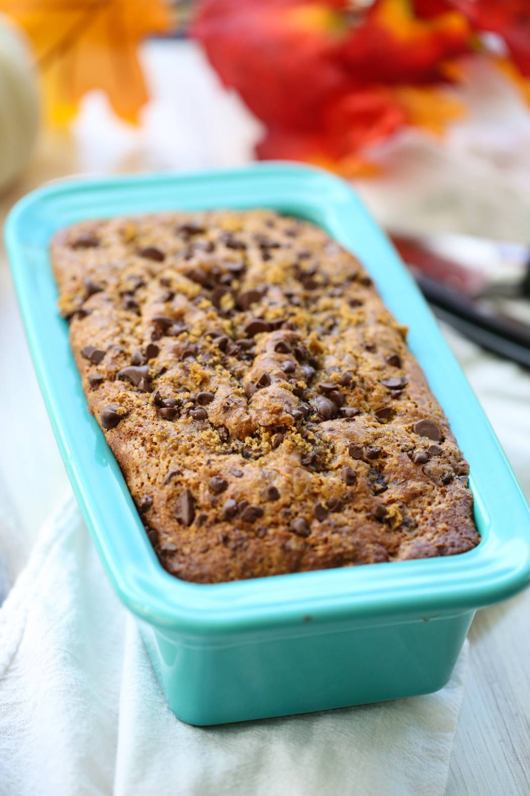baked pumpkin bread