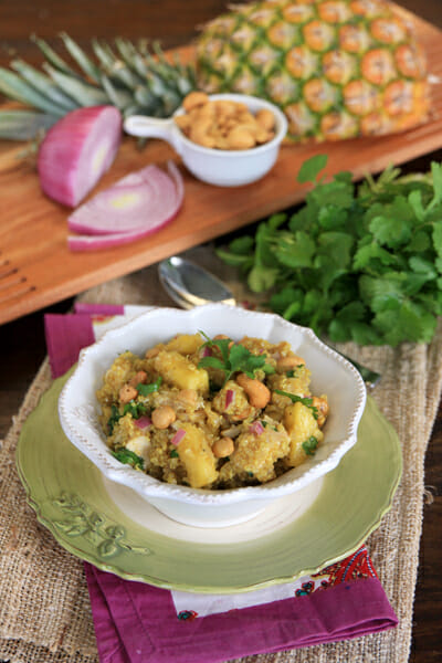 Curry Cashew Quinoa Salad from Our Best Bites