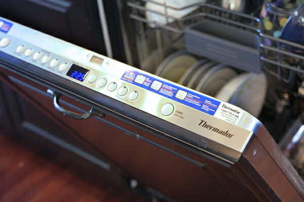 Internal Dishwasher Controls