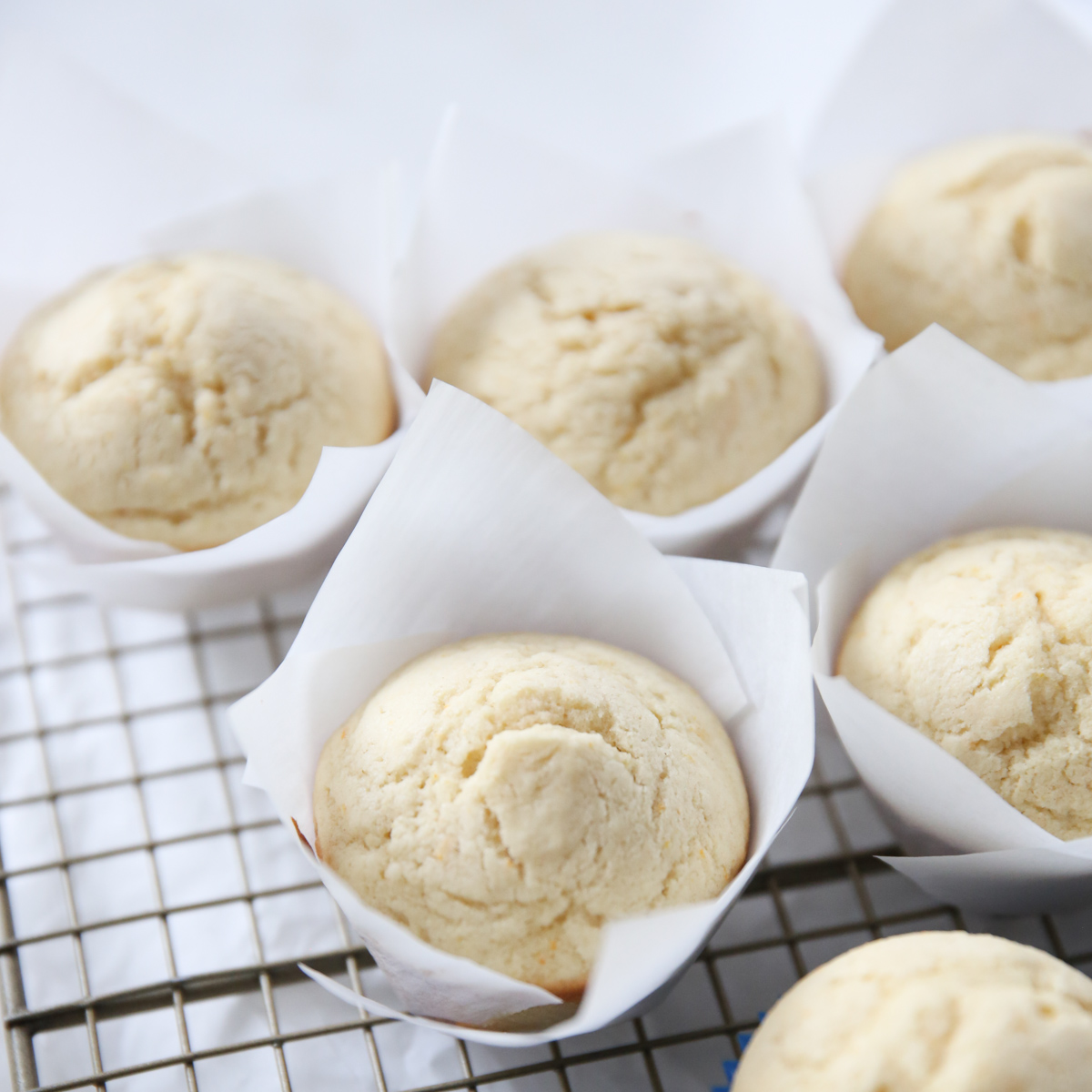 baked orange buttermilk donuts