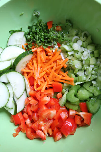 Buffalo Mac Diced Veggies