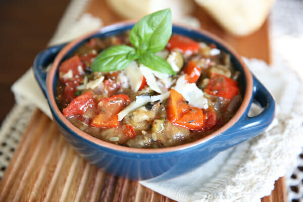 Perfect Summer Garden meal-Slow Cooker Ratatouille from Our Best Bites