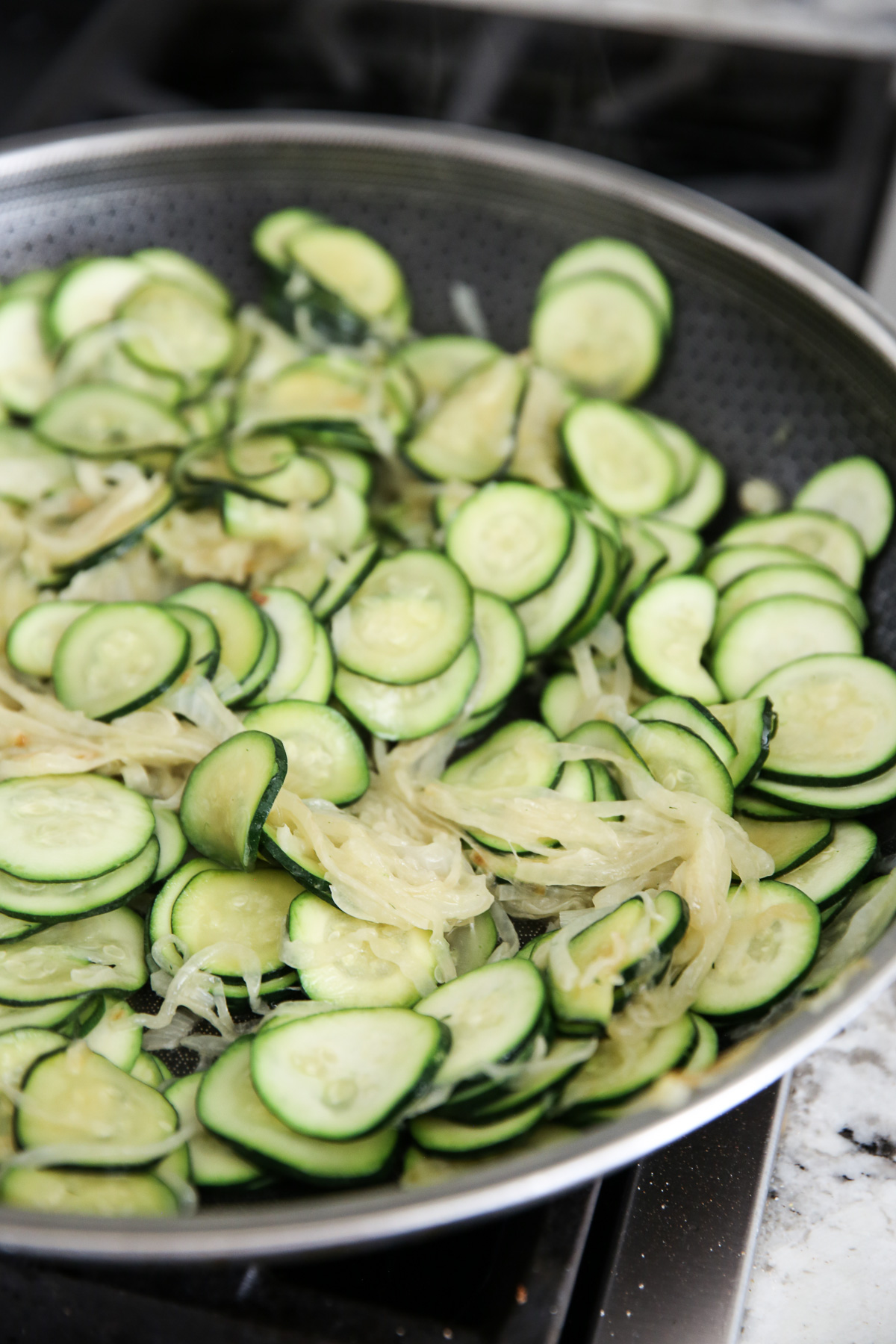 sauteed zucchini and onions