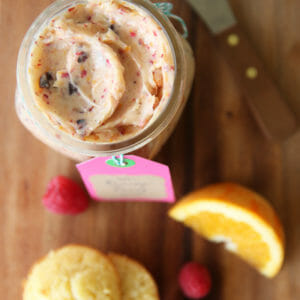 Sweet Whipped Orange-Berry Butter from Our Best Bites