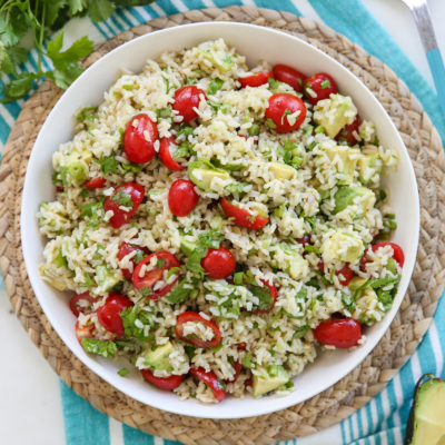 Southwest Brown Rice Salad by Our Best Bites