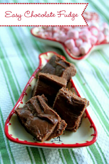Easy Chocolate Fudge from Our Best Bites