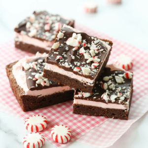 Peppermint Brownies by Our Best Bites