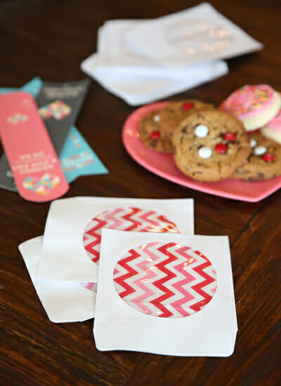 CD pouches for cookies from Our Best Bites