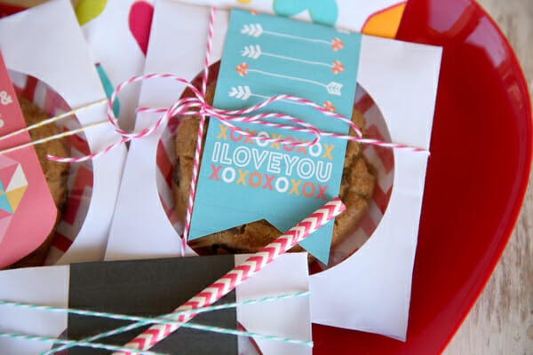 Valentine Label from Our Best Bites