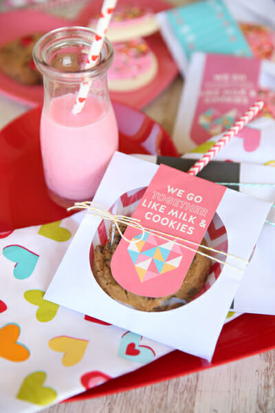 Valentine Labels from Our Best Bites